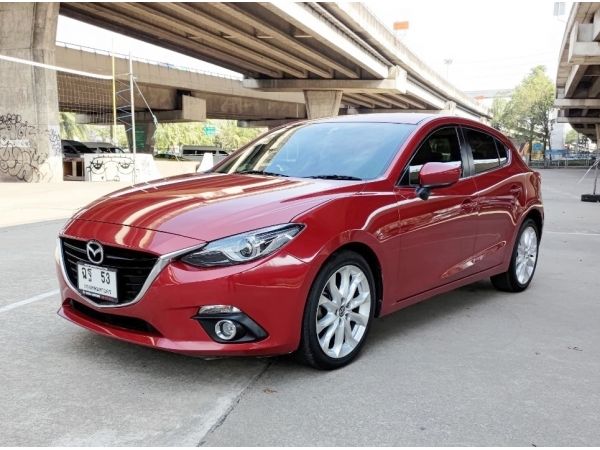 2014 Mazda 3 2.0 SP Sports AT 7456-145 5ประตู Active Driving Display เบาะหนังทูโทน ไม่เคยติดแก็ส สวยพร้อมใช้ เอกสารครบพร้อมโอน เพียง 399000 บาท ซื้อสดไม่มี Vat7% เครดิตดีจัดได้474000 รูปที่ 0